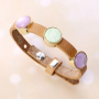 Mix & match crear f&aacute;cilmente preciosas pulseras de cuero Cuoio