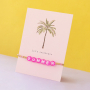 Manos a la obra con hilo macram&eacute;, abalorios letra acr&iacute;lico y tarjetas de joyer&iacute;a: 