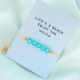 Manos a la obra con hilo macram&eacute;, abalorios letra acr&iacute;lico y tarjetas de joyer&iacute;a: 