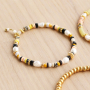 Crea un hermoso juego de joyer&iacute;a para el verano con piedras naturales abalorios disco
