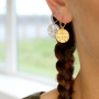 Con los Nuevos colgantes de lat&oacute;n TQ zodiaco podr&aacute;s crear collares y pendientes: