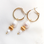 Inspiraci&oacute;n para crear accesorios para el pelo y pendientes con perlas de agua dulce: 
