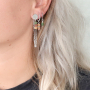 Crea pulseras y pendientes con mucho estilo con las nuevos abalorios cubo de piedras natural