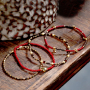  Con los abalorios Miyuki puedes hacer estas pulseras de moda: