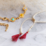 Aqu&iacute; descubre c&oacute;mo hacer joyer&iacute;a de moda con los abalorios, colgantes y entrepieza met&aacute;licas DQ