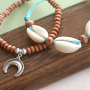 Ideas creativas para hacer pulseras de hombre y mujer con abalorios de madera