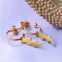 D&eacute;jate inspirar y dise&ntilde;a collares y pendientes de moda con colgantes y entrepiezas de acero inoxidable