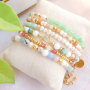 Dise&ntilde;a pulseras elegantes y con mucho estilo con los abalorios jade