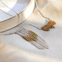 As&iacute; es como hacemos hermosos collares y pendientes con cuentas Miyuki rocalla