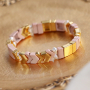 Crea joyer&iacute;a original con estos abalorios tile en diversas formas y preciosos colores