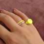 Arma tu propia colecci&oacute;n de anillos con esta l&iacute;nea anillos met&aacute;licos de lat&oacute;n
