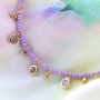 Collares minimalistas con abalorios rocalla de cristal