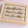 As&iacute; se combinan los anillos de acero inoxidable