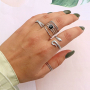 As&iacute; se combinan los anillos de acero inoxidable