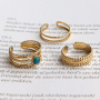 As&iacute; se combinan los anillos de acero inoxidable