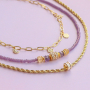 Ponte en marcha con estos colgantes con zirconia