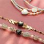 Inspiraci&oacute;n de pulseras con abalorios de cristal rondeles