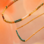 Ideas creativas para joyas con abalorios faceteados disco