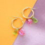 Ideas creativas con abalorios acr&iacute;licos en colores veraniegos