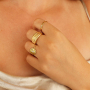 Trucos para llevar anillos de acero inoxidable