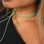 Hilo macram&eacute; trenzado de moda para los collares m&aacute;s chulos