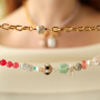 Crea joyas elegantes con abalorios bohemios