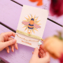 Tiempo de inspiraci&oacute;n con cinta con texto y tarjetas de joyer&iacute;a &uacute;nicas