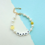 Crea joyas personalizadas con abalorios letras en cer&aacute;mica