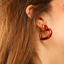 Ideas de joyer&iacute;a con colgantes lazo y pendientes coraz&oacute;n en acr&iacute;lico