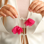 Crea un look &uacute;nico con pendientes de flores
