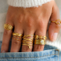 Crea combinaciones &uacute;nicas con nuestros nuevos anillos de acero inoxidable