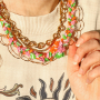 Crea coloridos collares y pulseras con bandanas