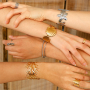Insp&iacute;rate con los brazaletes y anillos de acero inoxidable