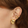 Inspiraci&oacute;n con pendientes ear cuff de acero inox