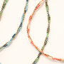 Combina & mezcla con collares facetados y pendientes de coraz&oacute;n