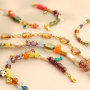 Crea tus propias joyas con abalorios checos de vidrio prensado de Bohemia