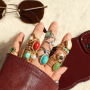 Crea tu colecci&oacute;n &uacute;nica de anillos con modelos de acero inoxidable con piedras