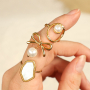 Crea tu colecci&oacute;n &uacute;nica de anillos con modelos de acero inoxidable con piedras