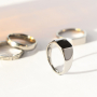 D&eacute;jate inspirar por anillos de acero inoxidable para hombre