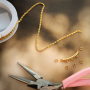 Hacer joyas con fornituras de acero inox