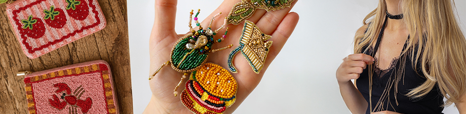 Nueva serie de accesorios hechos a mano de la India Nueva serie de accesorios hechos a mano de la India
